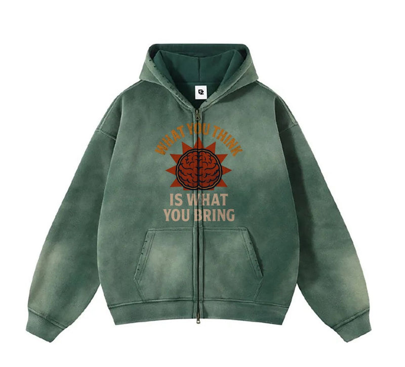 MANIFEST ACID GREEN HOODIE