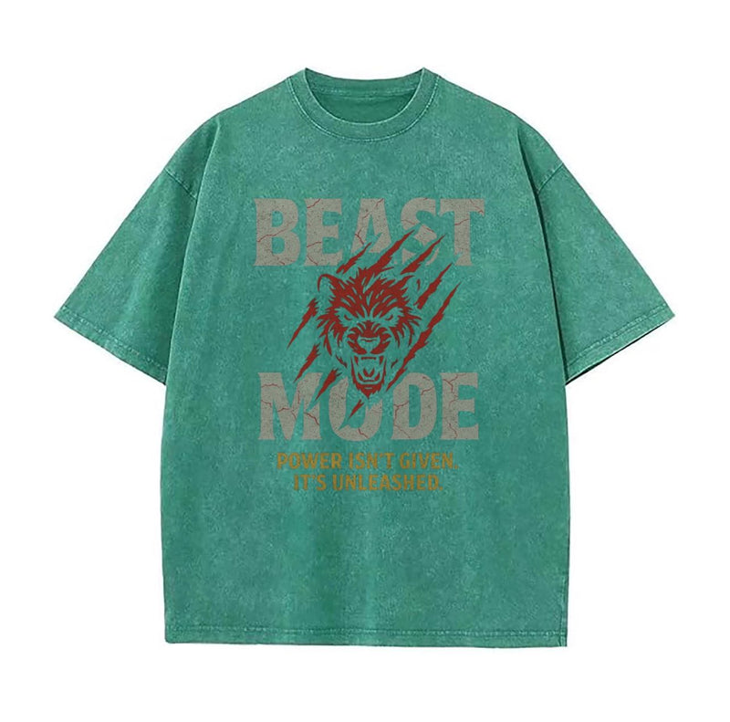 BEAST MODE ACID DARK-GREEN