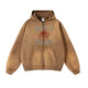 BEAST MODE ACID BROWNISH-BROWN HOODIE