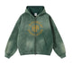 BLESSED BY ASSOCIATION ACID GREEN HOODIE