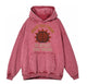 MANIFEST ACID BROWNISH-PINK HOODIE