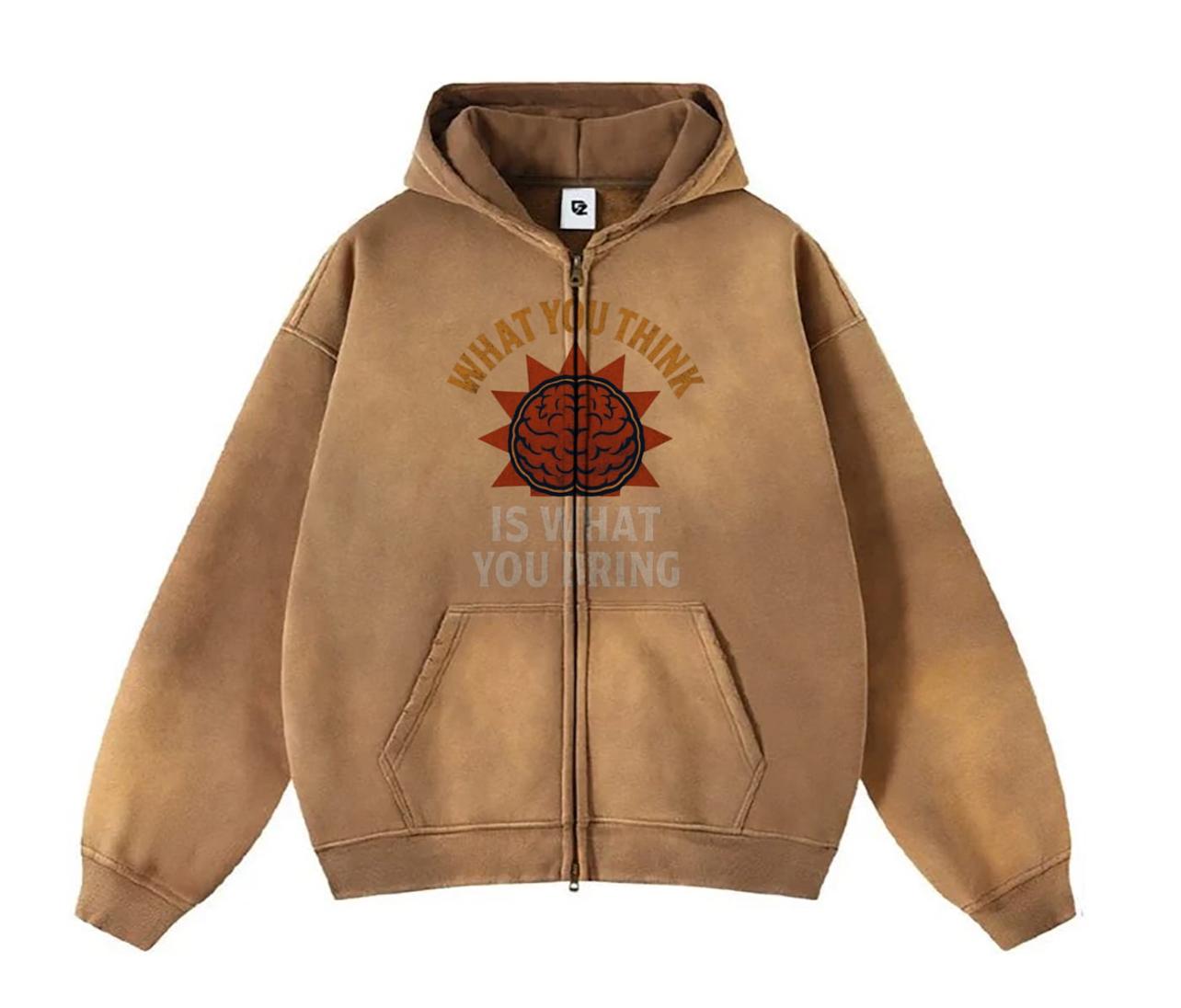 MANIFEST ACID BROWN HOODIE
