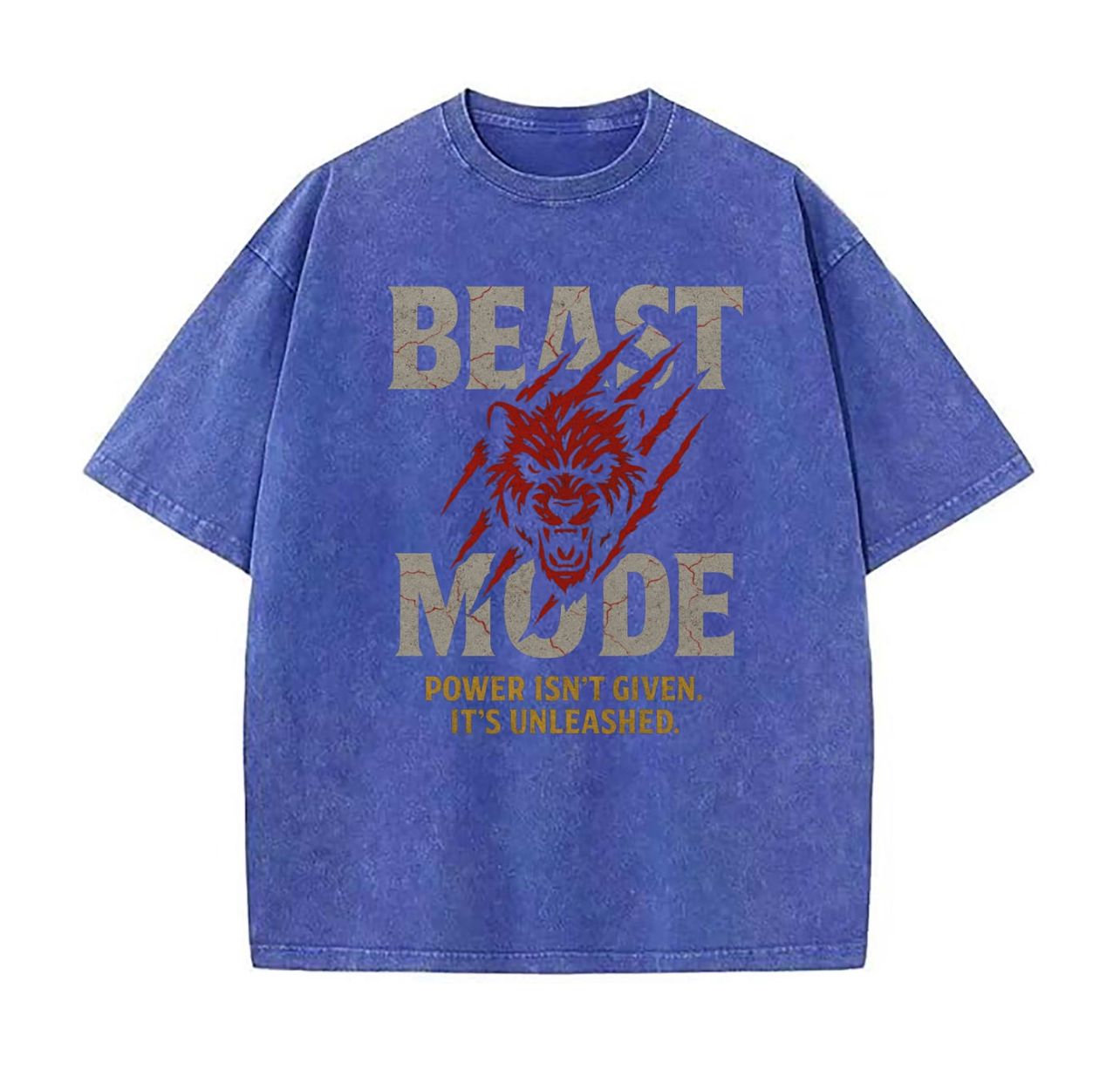 BEAST MODE ACIDE BLUE TEES
