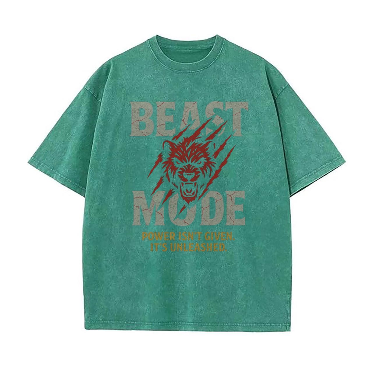 BEAST MODE ACID DARK-GREEN