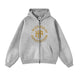 BLESSED BY ASSOCIATION ACID WHITE HOODIE