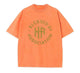 BLESSED BY ASSOCIATION ACID ORANGE TEES
