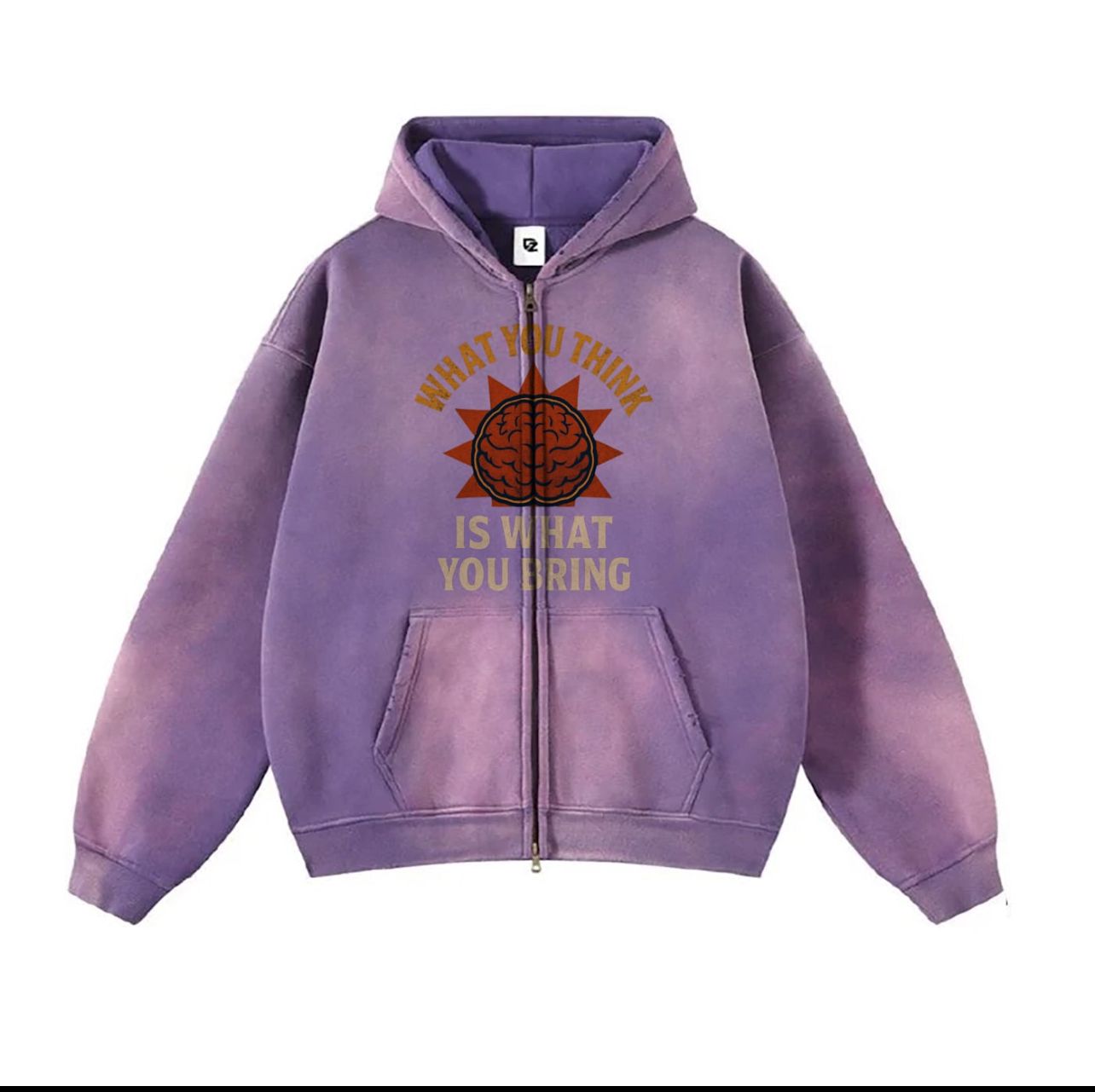 MANIFEST ACID PURPLE HOODIE