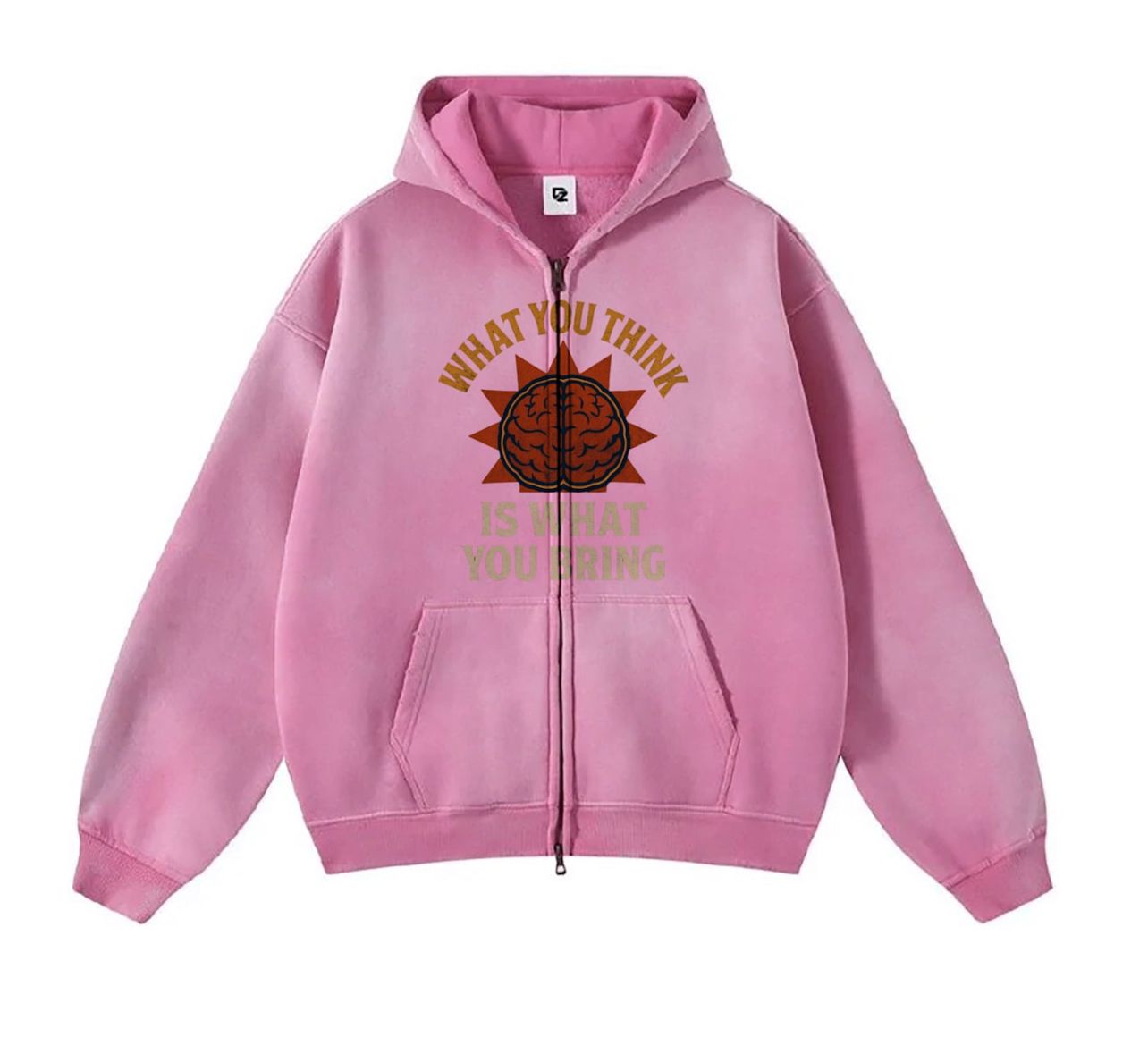 MANIFEST ACID PINK HOODIE