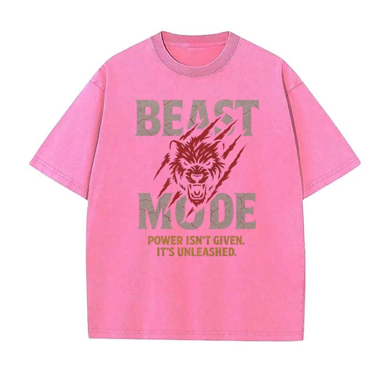 BEAST MODE ACID PINK TEES