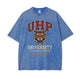 HF UNIVERSITY ACID DARK DESATURATED BLUE