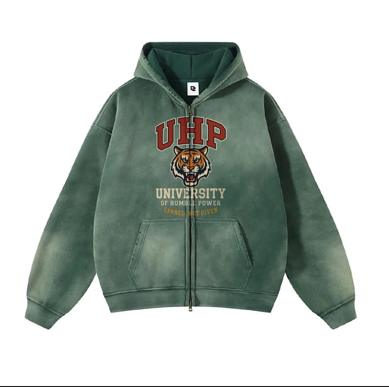 HF UNIVERSITY ACID DARK FOREST GREEN